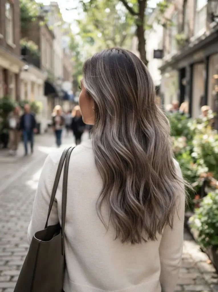 Ash Brown Balayage