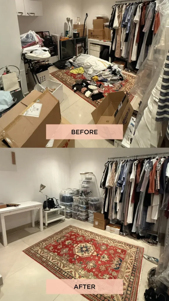 Decluttering Regularly