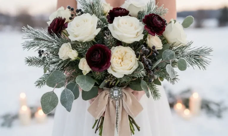 Winter Wedding Bridal Bouquets That Look Elegant, Seasonal, and Timeless
