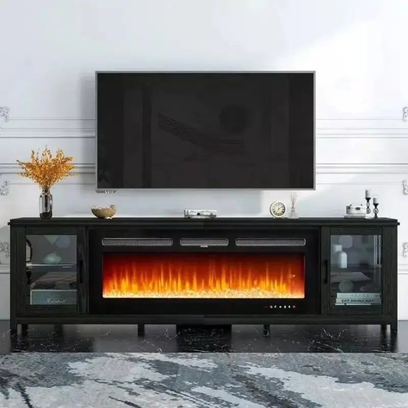 Electric Faux Fireplace – Modern Warmth and Convenience